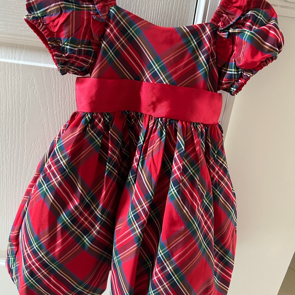 Janie and Jack Red Plaid Dress